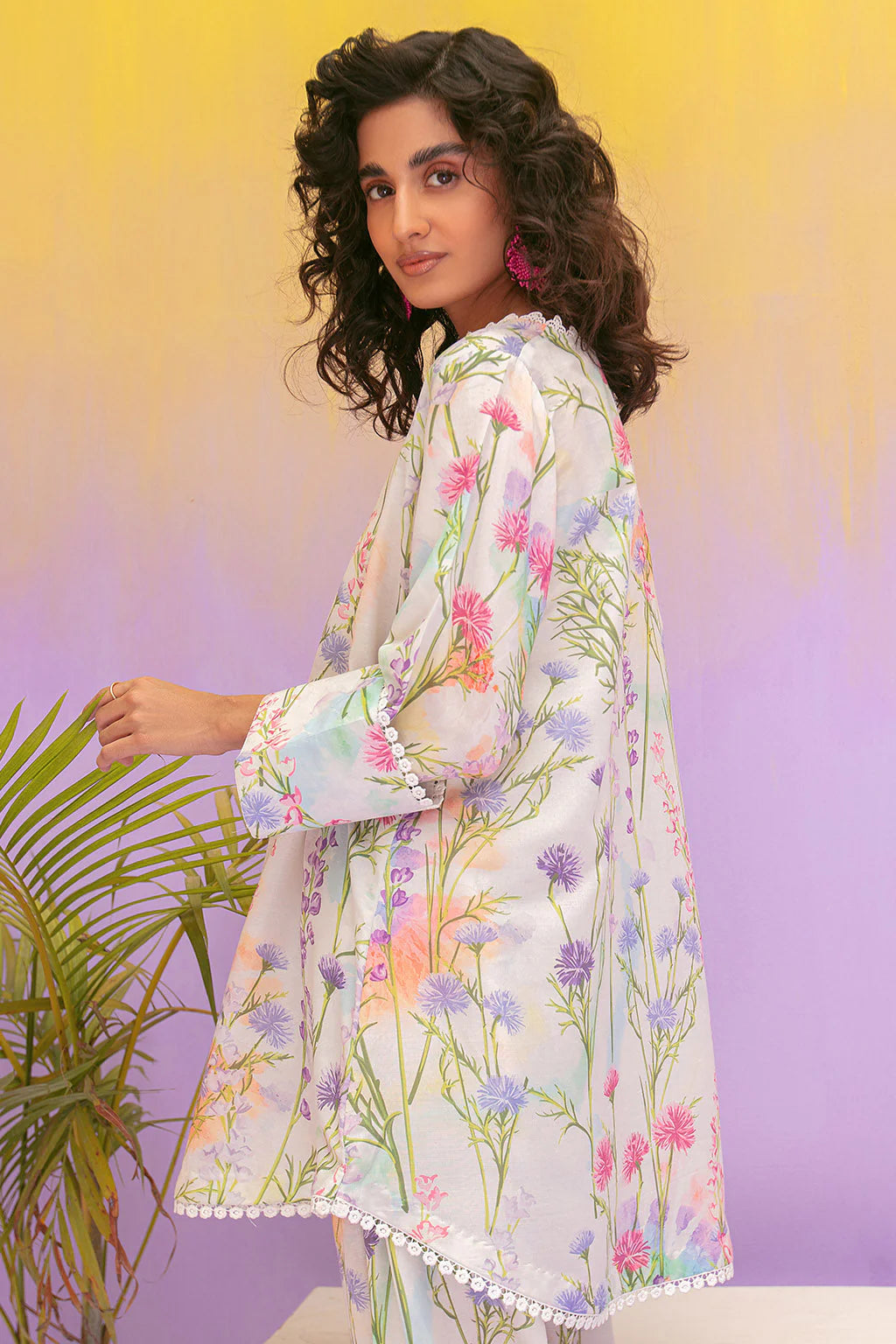 2 Piece - Digital printed Lawn Suit