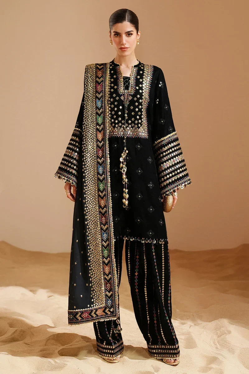 Luxury Velvet Unstitched - Chiffon Dupatta