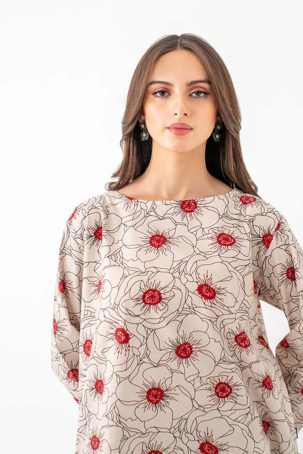 2 Pc Airjet Lawn Digital Printed Suit