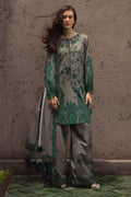 3 Piece - Unstitched Digital Printed Khaddar Fabric