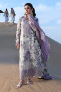 CS 232-UNSTITCHED - 3 Piece Digital Printed and Embroidered Lawn Fabric