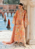UNSTITCHED - 3 Piece Digital Printed and Embroidered Lawn Fabric